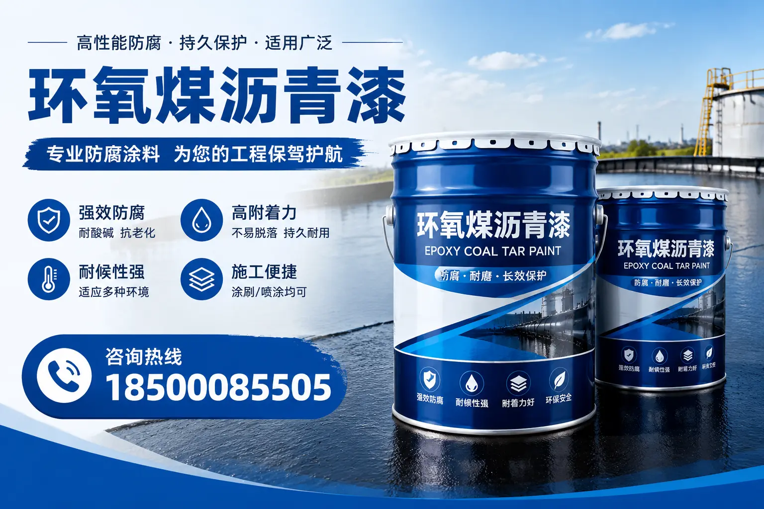 环氧煤沥青漆与其他漆类的比较，自贡用户的选择依据